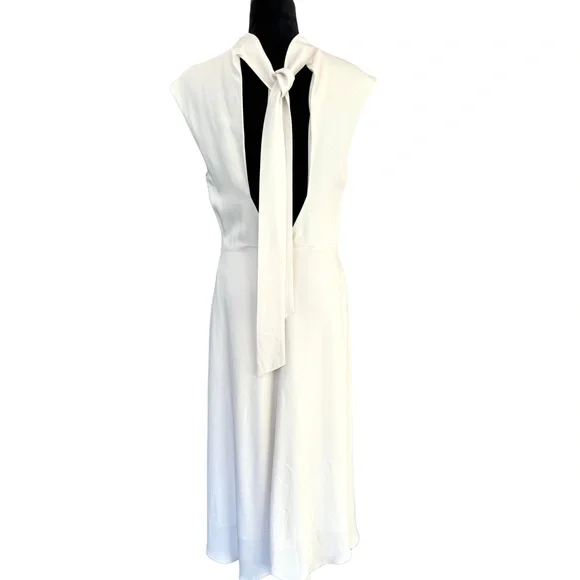 Reiss Ivory Sleeveless Midi Dress - Picture 3 of 6
